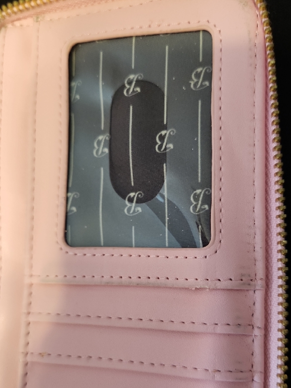 Loungefly Cream and Pink Disney Belle Zip Wallet - Picture 4 of 5
